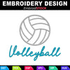 Image of Volleyball Embroidery Design Bundle