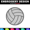 Image of Volleyball Embroidery Design Bundle