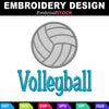 Image of Volleyball Embroidery Design Bundle