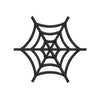 Image of Emoji Spider Web Embroidery Design - Embroidstock