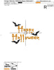 Image of Halloween Embroidery Designs pack #1 - Embroidstock
