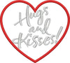 Image of Hugs and Kisses! Embroidery Design - Embroidstock