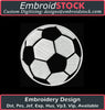 Image of Simple Soccer Ball - Embroidstock