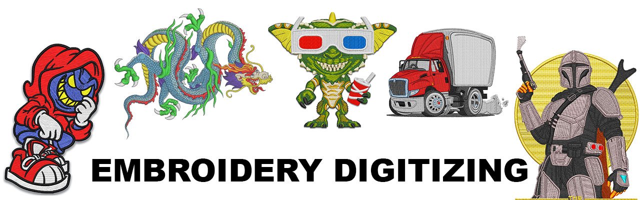 Custom Embroidery Digitizing Services