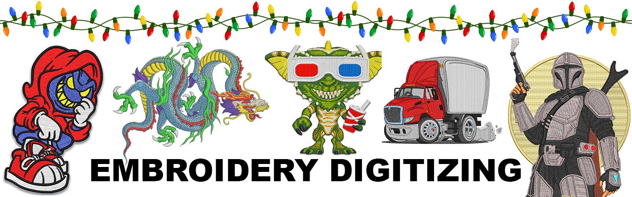 Custom Embroidery Digitizing Services