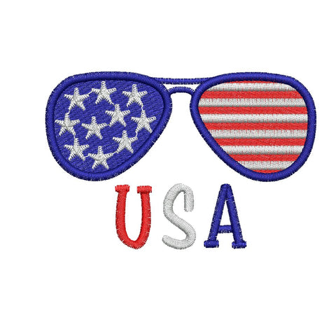 USA Sunglasses - Embroidstock