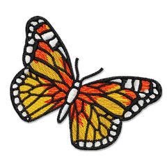 Monarch Butterfly Embroidery Design