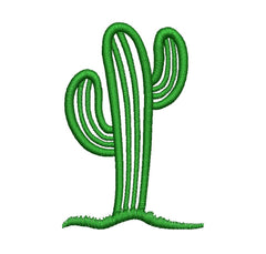 Simple Cactus - Embroidstock
