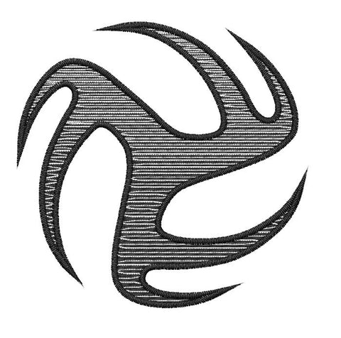 Tribal Volleyball - Embroidstock