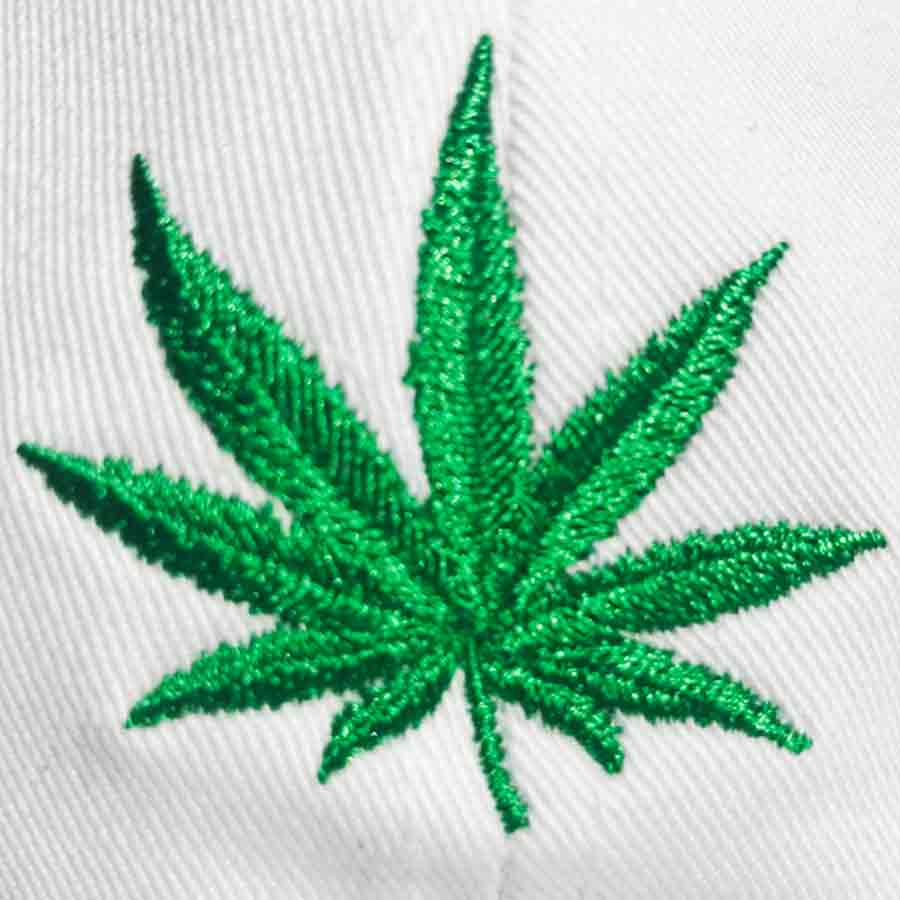 Marijuana Embroidery Design
