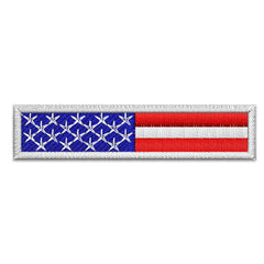 U.S. Flag Banner Embroidery Design