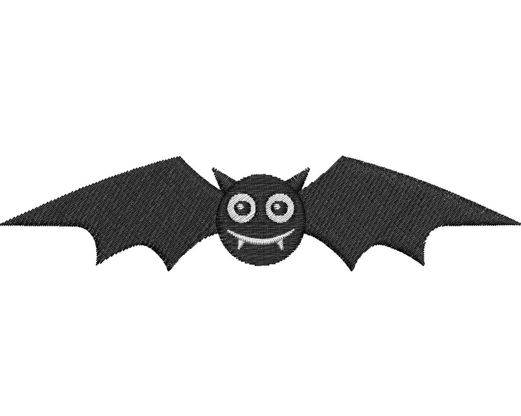 Cute Bat Embroidery Design - Embroidstock