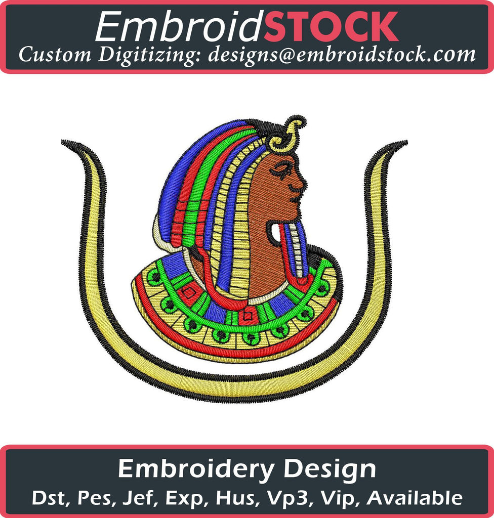 Egyptian Embroidery Design - Embroidstock
