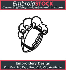 Bear Claw Embroidery Design - Embroidstock