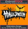 Image of Halloween Embroidery Design - Embroidstock