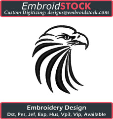 Eagle Head Embroidery Design - Embroidstock